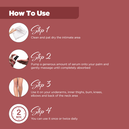 Intimo Intimate Lightening Serum for Him & Her | Coffee Powder & Marula Oil