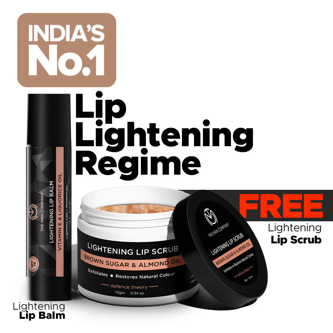 Lip Balm (4g) + Free Lip scrub (10g)