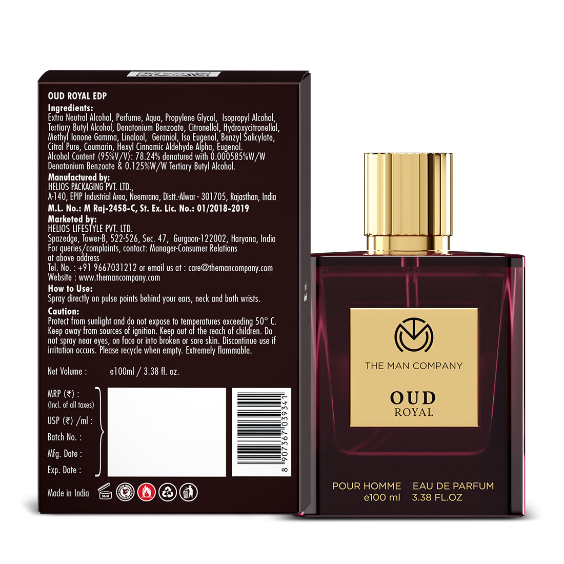 Eau De Parfum | Oud Royal (100ml)