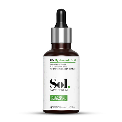 Sol. 2% Hyaluronic Acid Intense Hydration Face Serum