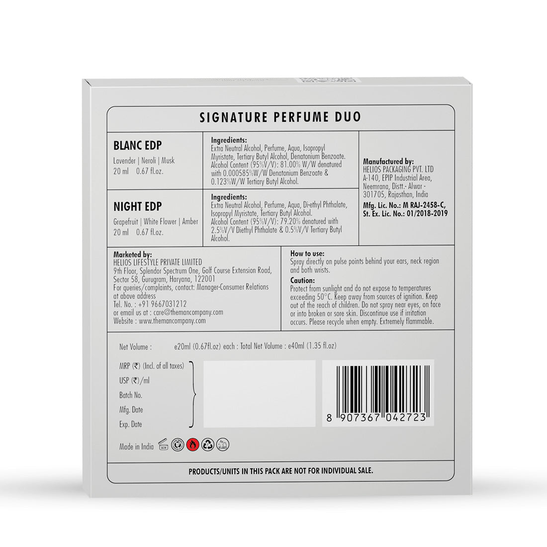 Signature Perfume Duo