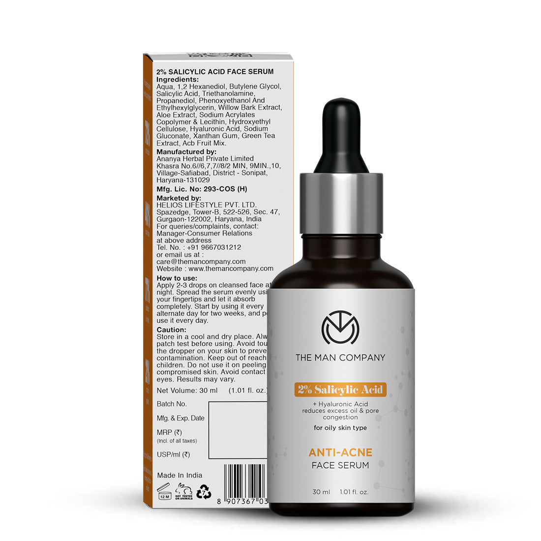 2% Salicylic Acid | Anti-Acne Face Serum