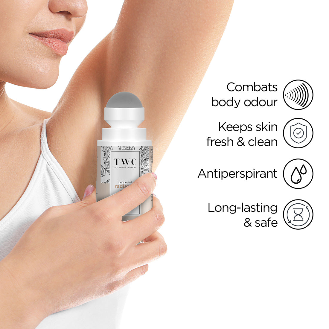 The Woman Company | Roll On Deo Radiance