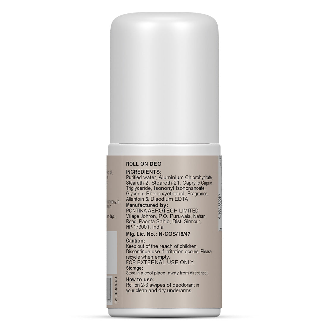 The Woman Company | Roll On Deo Radiance