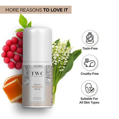 The Woman Company | Roll On Deo Radiance