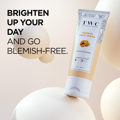 The Woman Company | Papaya Face Wash (100ml)