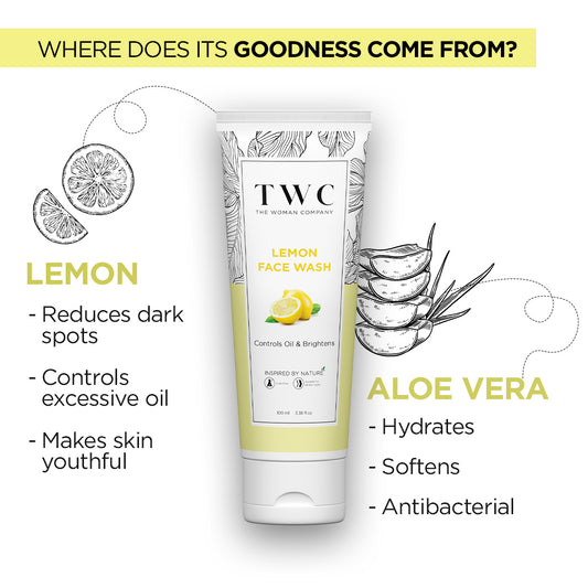 The Woman Company | Lemon Face Wash (100ml)