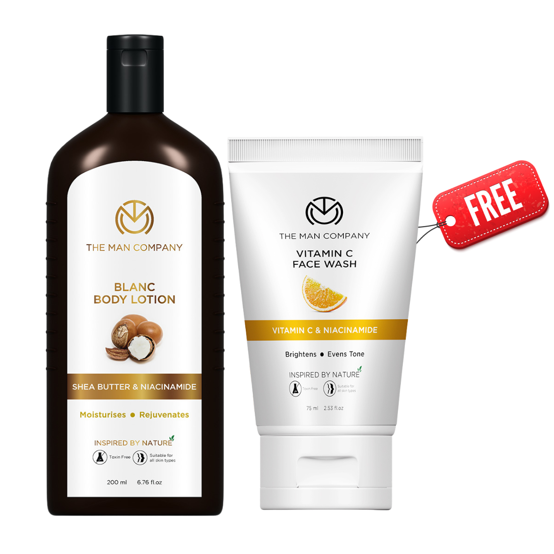 Blanc Body Lotion | Shea Butter & Niacinamide (200 ML) 1 blanc bodylotion free vit.cfw