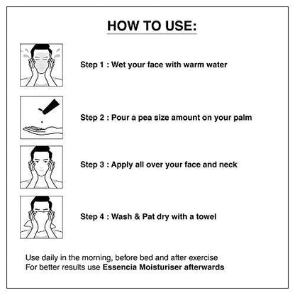 Charcoal Face Wash | Ylang-Ylang & Argan (100ml)