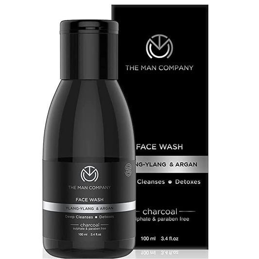 Charcoal Face Wash | Ylang-Ylang & Argan (100ml)