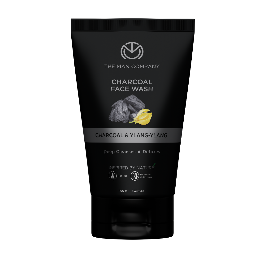Charcoal Face Wash | Charcoal & Ylang Ylang 1 charcoal facewash 100ml