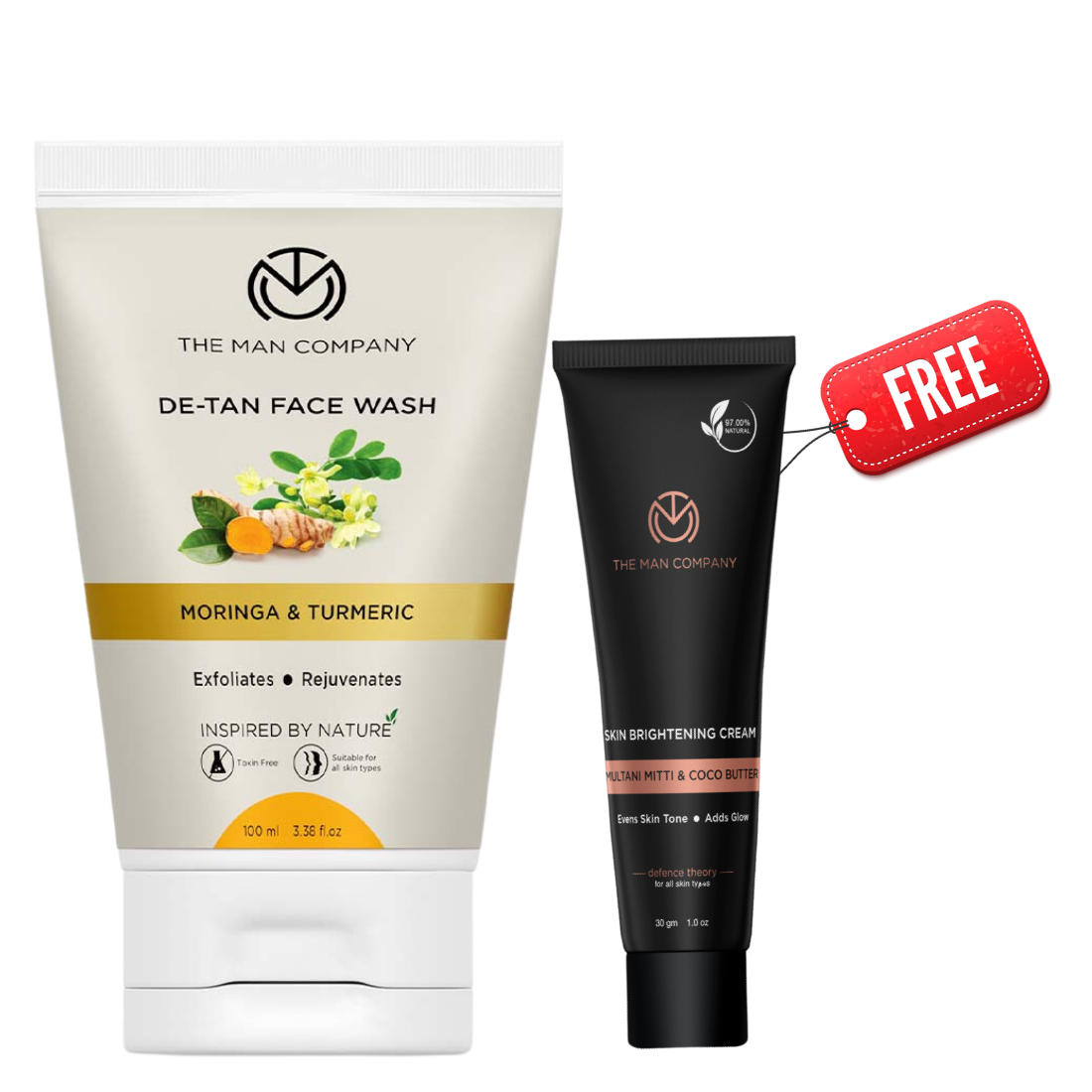 De-Tan Face Wash I Moringa & Turmeric 1 detan facewash combo 50682f28 8991 42e4 a3f6