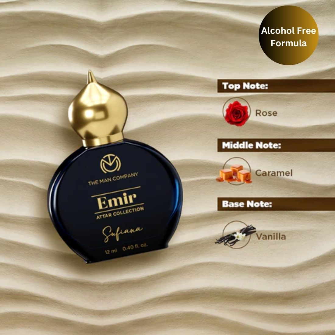 Premium Attar Sufiana (12ml) The Man Company