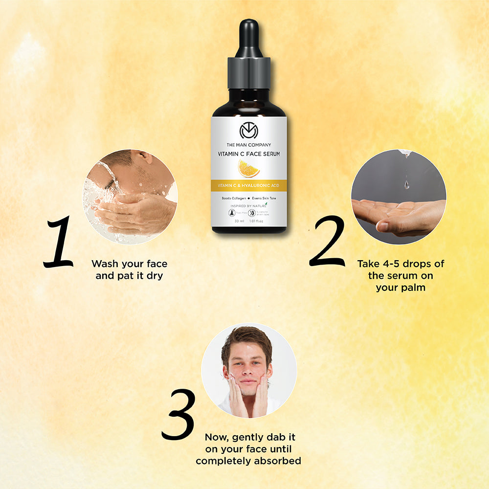 Vitamin C Face Serum | Vitamin C & Hyaluronic Acid (30ml) - Bulk Buy