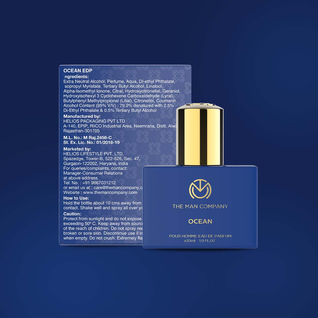 Ocean Man Ocean Fragrance MK High Intensity Ocean® Cologne Mary Kay