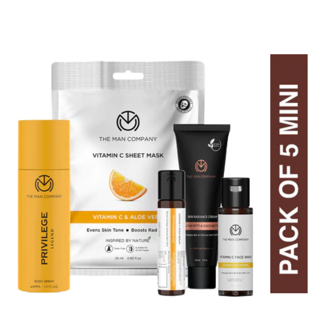Vitamin C Facial Kit The Man Company