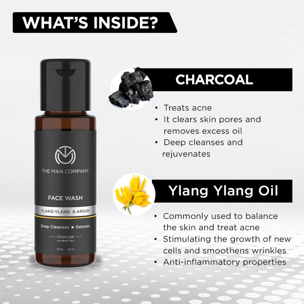 Charcoal Face Wash (30ml)