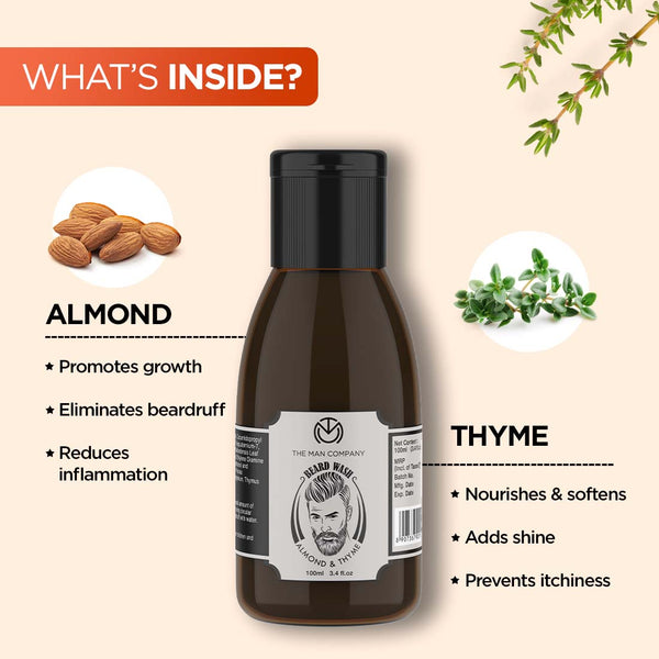 Beard Wash | Almond & Thyme