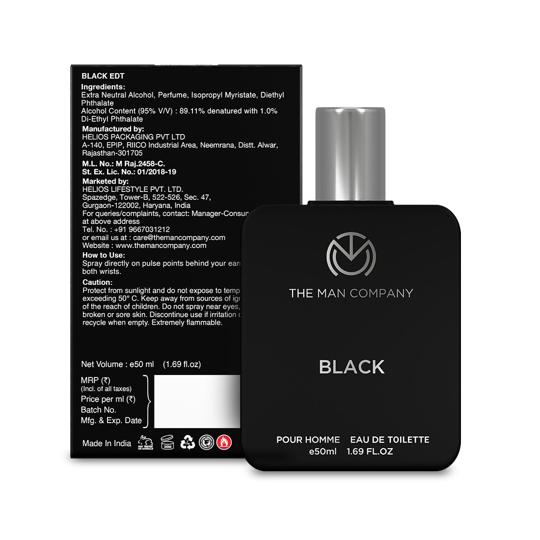 EDT Black (50ml)