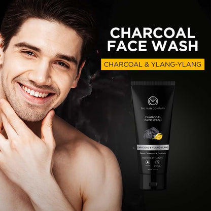 Charcoal Face Wash | Charcoal & Ylang Ylang (100ml)