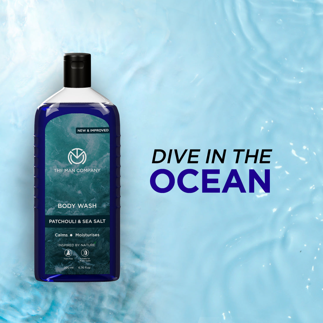 Body Wash | Patchouli & Sea Salt (200 ML)