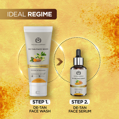De-Tan Face Serum I Niacinamide & Turmeric