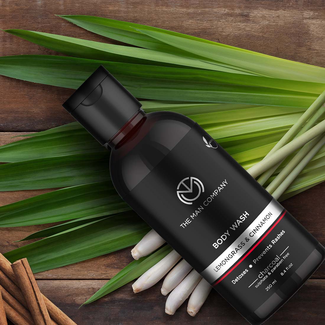 Charcoal Body Wash | Charcoal & Lemongrass