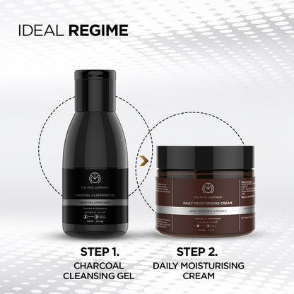 Charcoal Cleansing Gel | Charcoal & Bergamot