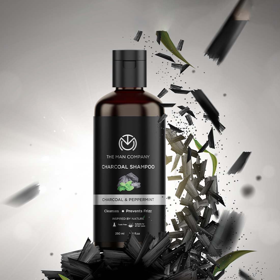 Charcoal Shampoo | Charcoal & Peppermint
