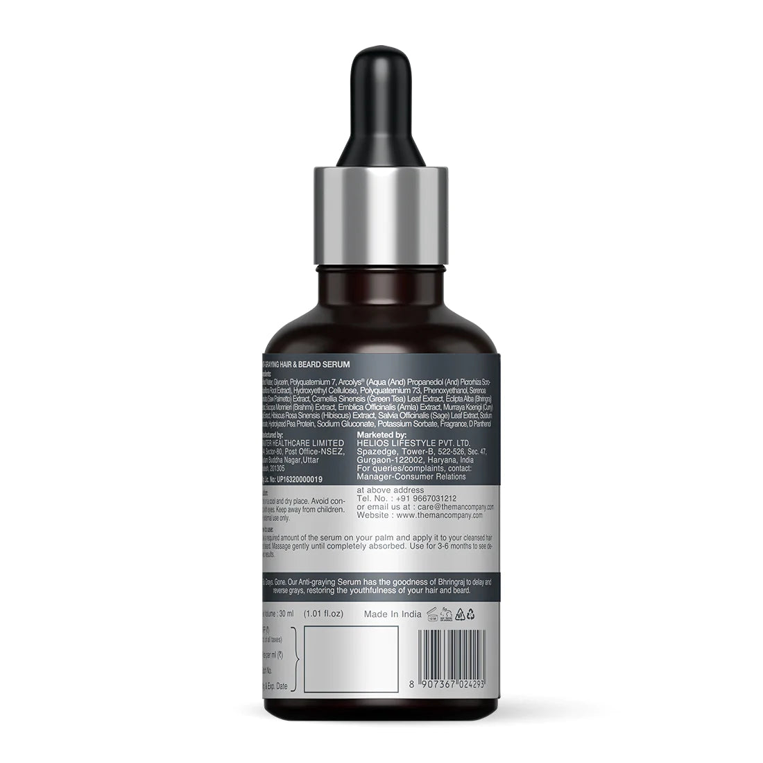 Anti-Graying Hair & Beard Serum | Arcolys & Bhringraj