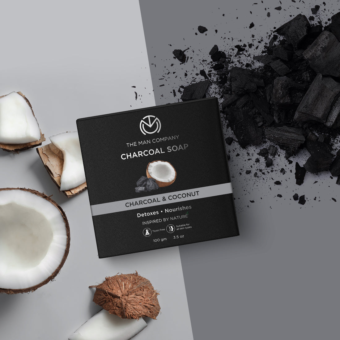 Charcoal Soap | Charcoal & Coconut
