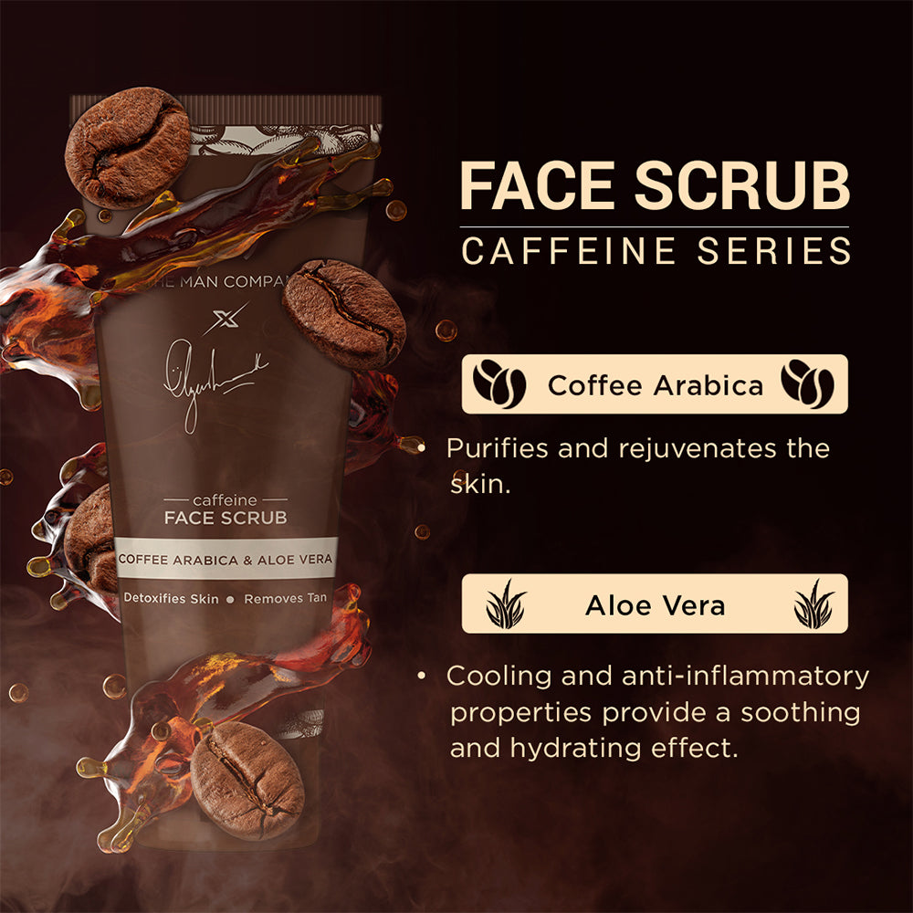 Face Scrub For Men’s oily & Dry skin The Man Company