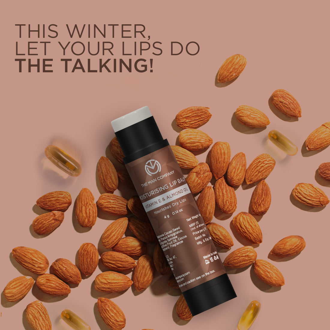 Lip Balm | Vitamin E & Almond Oil