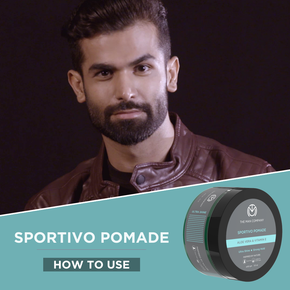 Sportivo Hair Pomade | Strong Hold | Ultra Shine