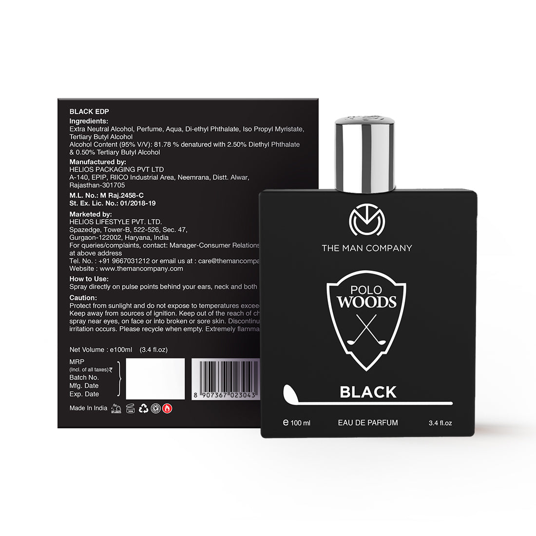 Eau De Parfum | Polo Black (100ml)