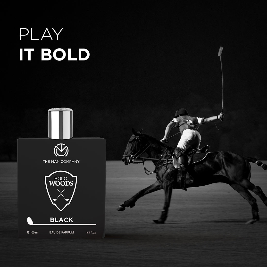 The Man Company Eau De Parfum Polo Black (100ml)