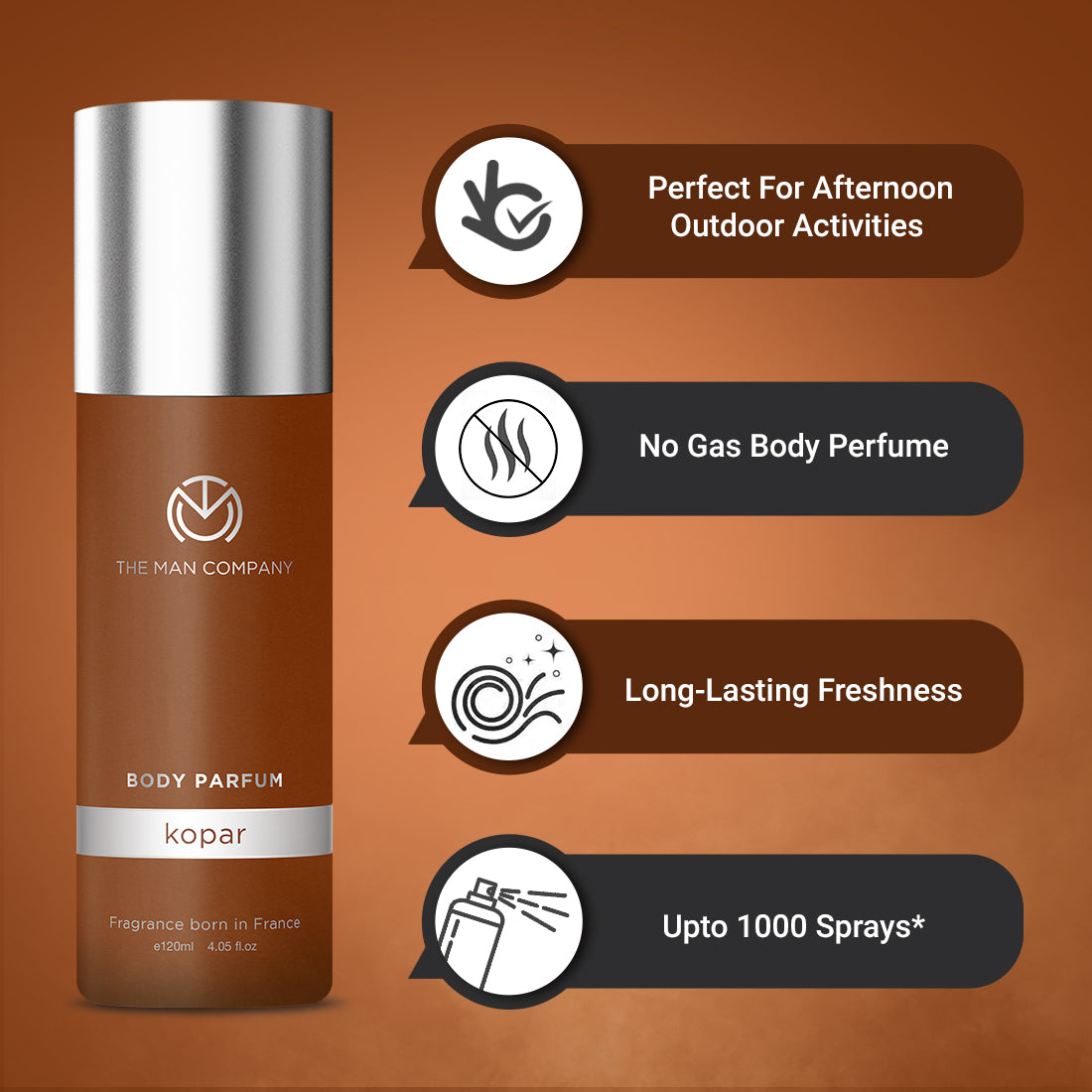 Body Perfume | Kopar (120ml)