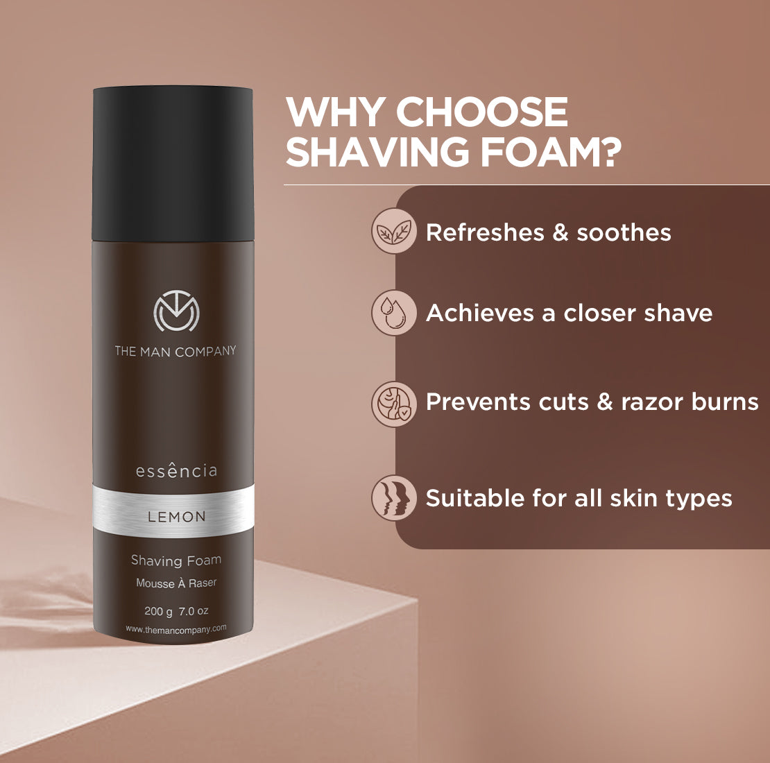 Shaving Foam | Lemon (200gm)